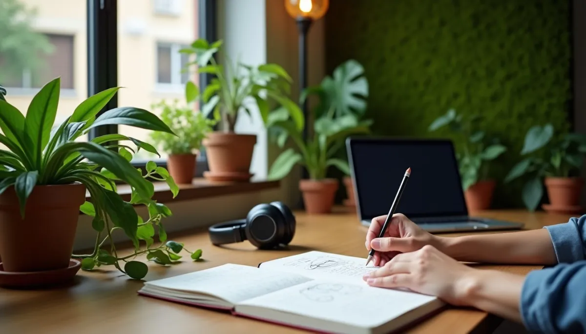 Article : Le design biophilique : intégrer la nature au bureau pour stimuler la créativité